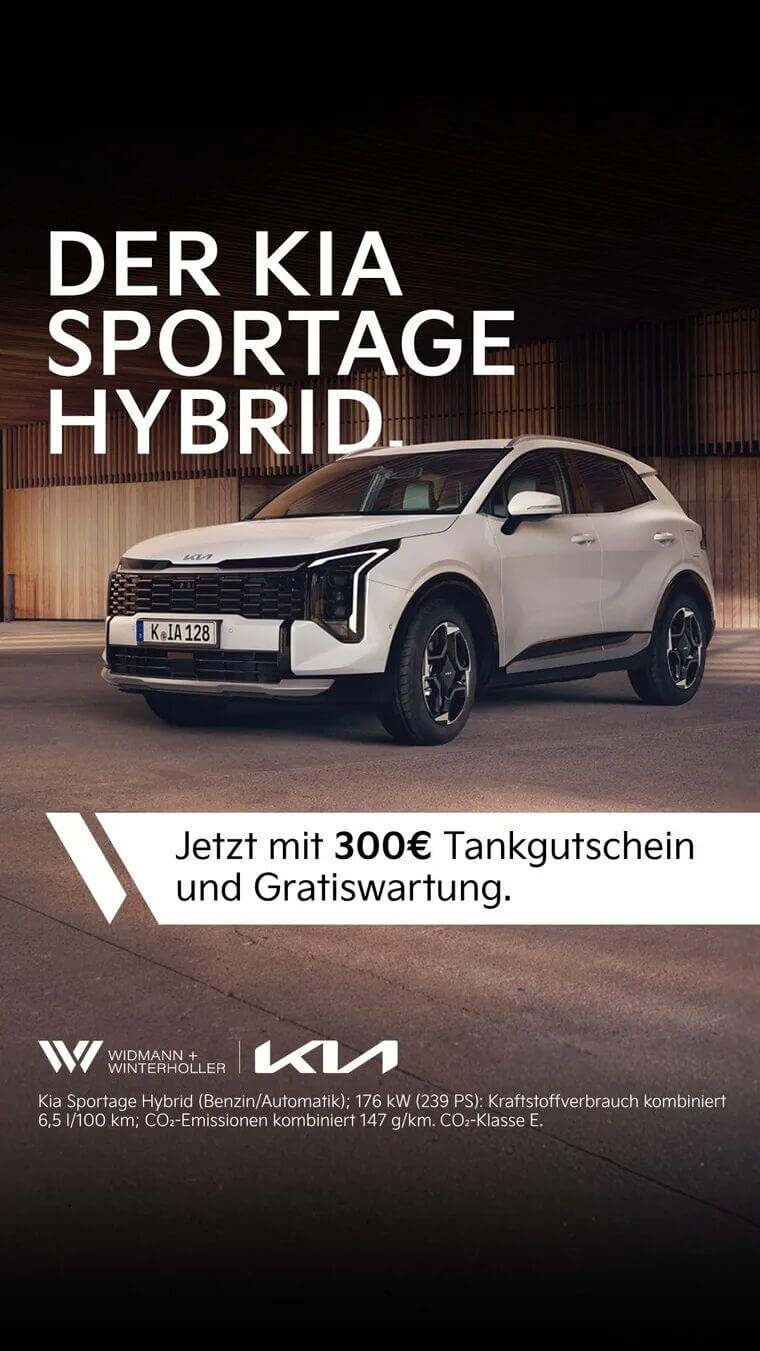 Creative: KIA · SPORTAGE HYBRID